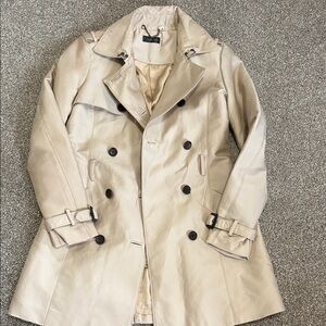 Love token Classic Tan Trench Coat w belt